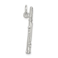 Sterling Silver Clarinet Charm view 1