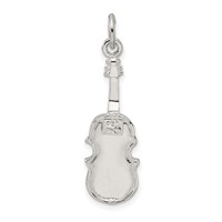 Sterling Silver Violin Charm view 4