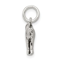 Sterling Silver Antiqued Donkey Charm view 2