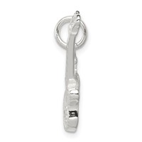 Sterling Silver Electric Guitar Charm view 2