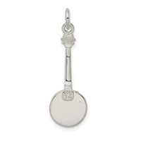Sterling Silver Banjo Charm view 3
