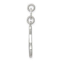 Sterling Silver Polished Enamel Bowling Charm view 2