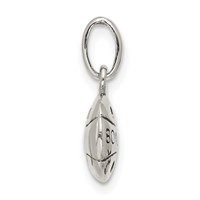 Sterling Silver Antiqued Bowling Ball and Pins Charm view 2