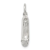 Sterling Silver Ballet Slippers Charm view 1