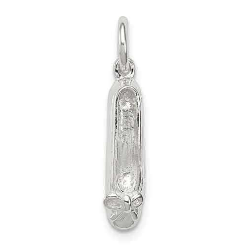 Sterling Silver Ballet Slippers Charm