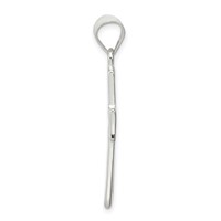 Sterling Silver Cross Charm view 2