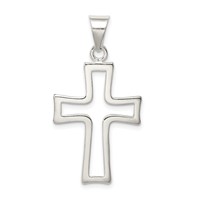Sterling Silver Cross Charm view 4