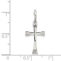 Sterling Silver Cross Pendant view 3