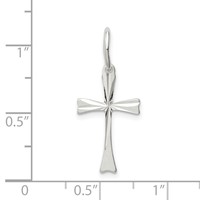 Sterling Silver Cross Pendant view 3