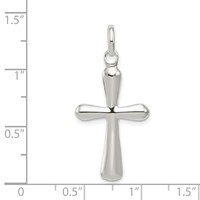 Sterling Silver Cross Pendant view 3