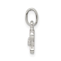 Sterling Silver Letter P Pendant with Enamel view 2