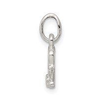 Sterling Silver Letter R Pendant with Enamel view 2