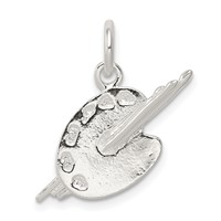 Sterling Silver Palette Charm view 1