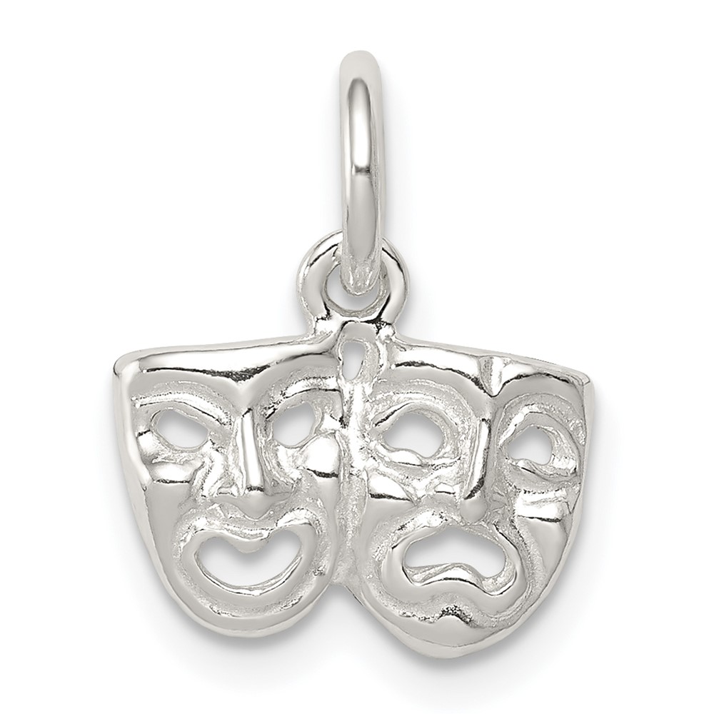Sterling Silver Comedy Tragedy Charm