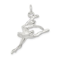 Sterling Silver Ballerina Charm view 1