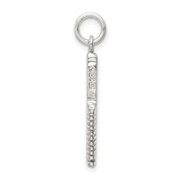 Sterling Silver Comb Charm view 4