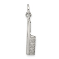 Sterling Silver Comb Charm view 1