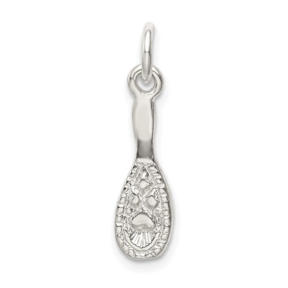 Sterling Silver Brush Charm