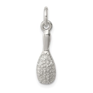 Sterling Silver Brush Charm