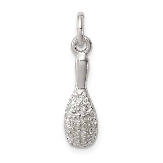 Sterling Silver Brush Charm