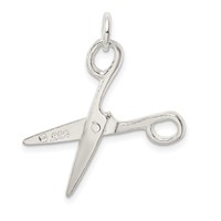 Sterling Silver Scissors Charm view 4