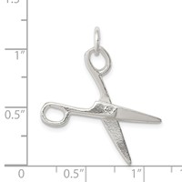 Sterling Silver Scissors Charm view 3