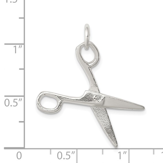 Sterling Silver Scissors Charm