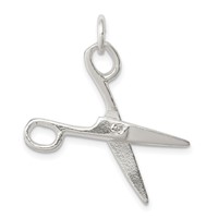 Sterling Silver Scissors Charm view 1