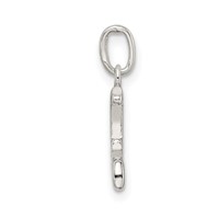 Sterling Silver Polished #1 Mom Charm view 2
