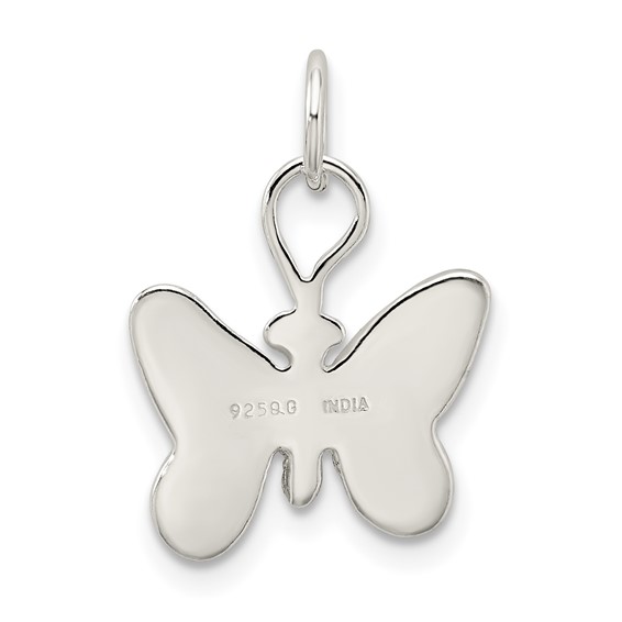 Sterling Silver Butterfly Charm