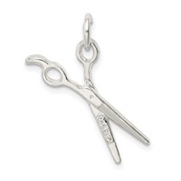 Sterling Silver Scissors Charm view 4