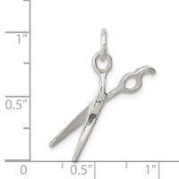 Sterling Silver Scissors Charm view 3