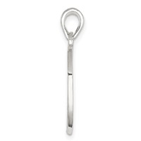 Sterling Silver Polished Te Amo Break Apart Heart Pendant view 2