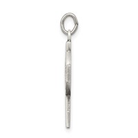 Sterling Silver Antiqued Small Celtic Cross Pendant view 2