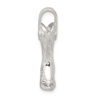 Sterling Silver Cowboy Boot Charm view 2