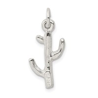 Sterling Silver Cactus Charm view 4