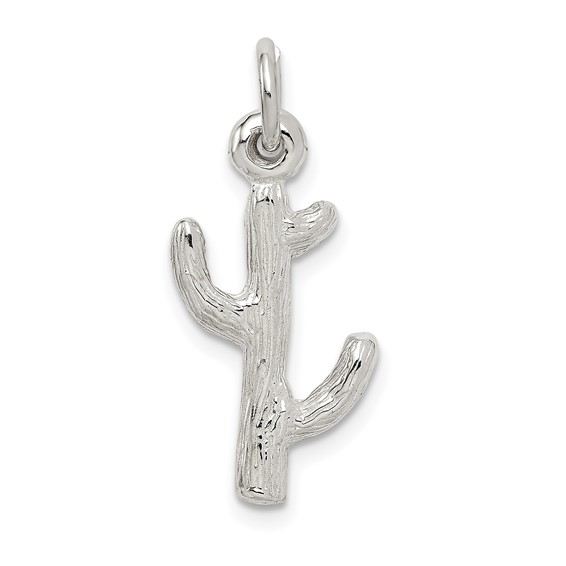 Sterling Silver Cactus Pendants
