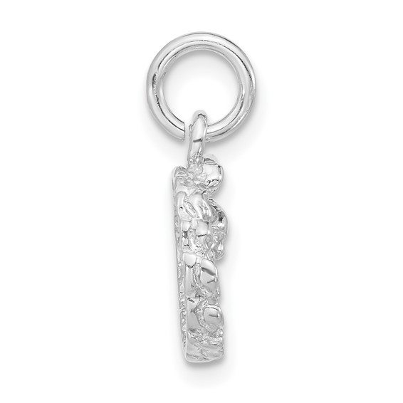 Sterling Silver Wreath Charm