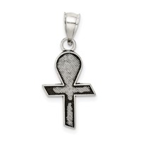 Sterling Silver Antiqued Mi Primera Communion Mini Ribbon Pendant view 4