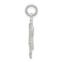 Sterling Silver Snowflake Pendant view 2