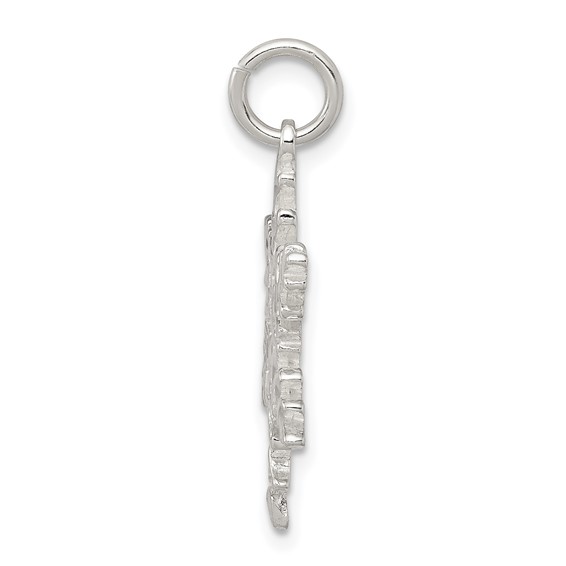 Sterling Silver Snowflake Pendant