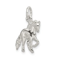 Sterling Silver Horse Charm view 5