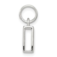 Sterling Silver Letter R Initial Charm view 2