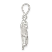 Sterling Silver Race Horse Charm view 2