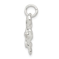 Sterling Silver Skull Charm view 2