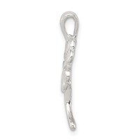 Sterling Silver 4-leaf Clover Charm view 2