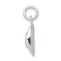 Sterling Silver Cowboy Hat Charm view 2