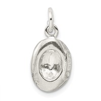 Sterling Silver Cowboy Hat Charm view 4