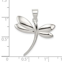 Sterling Silver Dragonfly Pendant view 3