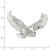 Sterling Silver Eagle Pendant view 3